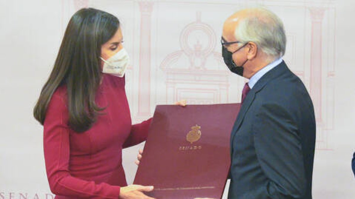 La Reina Letizia y Antonio del Rey