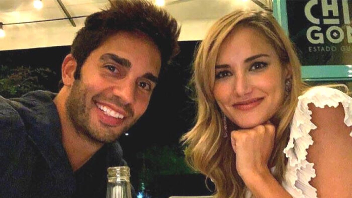 Santi Burgoa y Alba Carrillo.