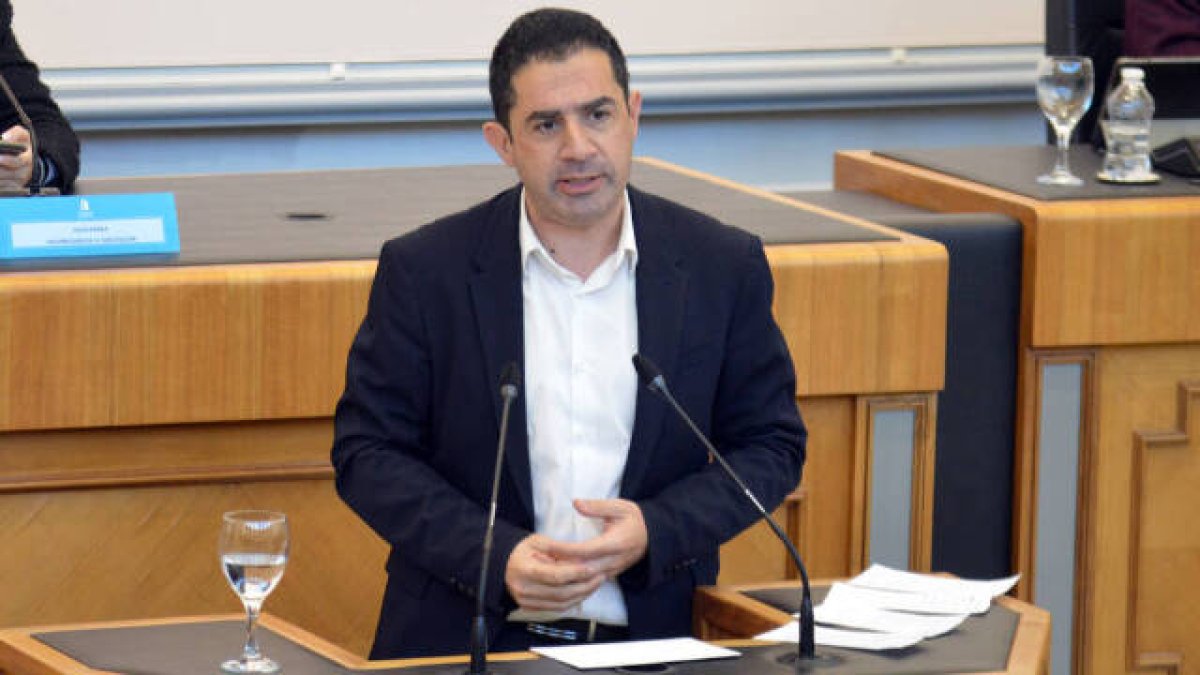 Toni Francés, portavoz del PSPV en la Diputación de Alicante