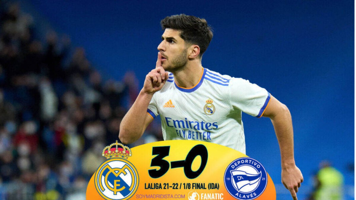 Real Madrid 3 - Alavés 0: Asensio desencadenado