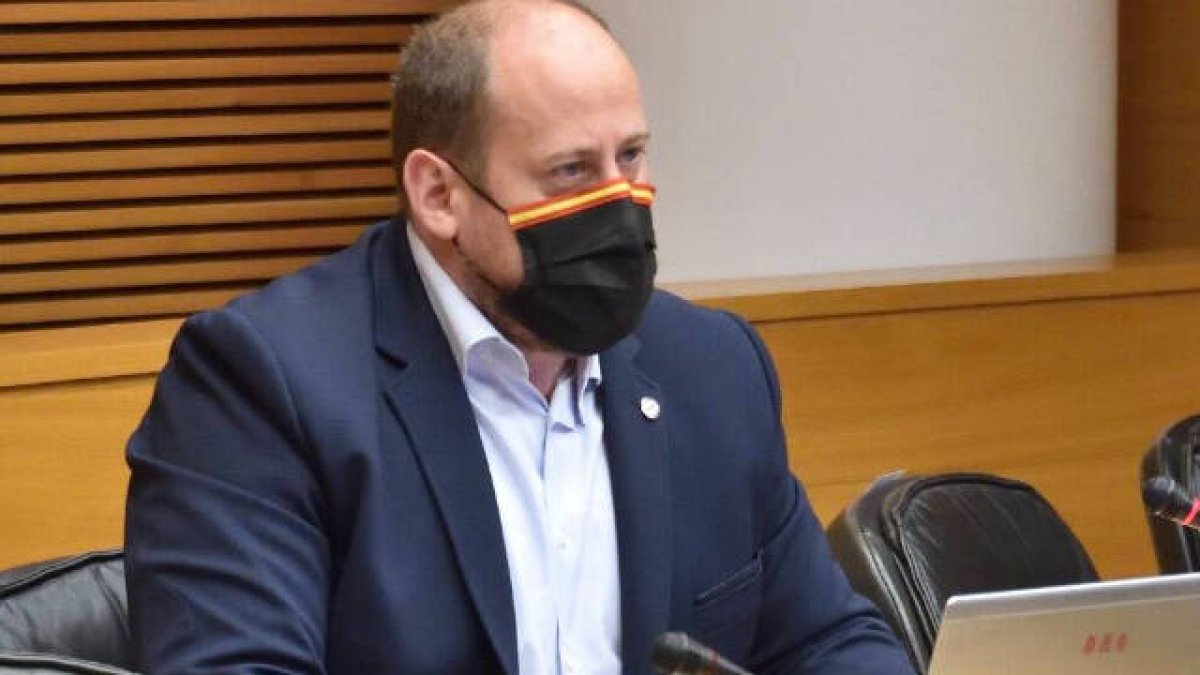 David García, diputado de Vox en las Cortes Valencianas