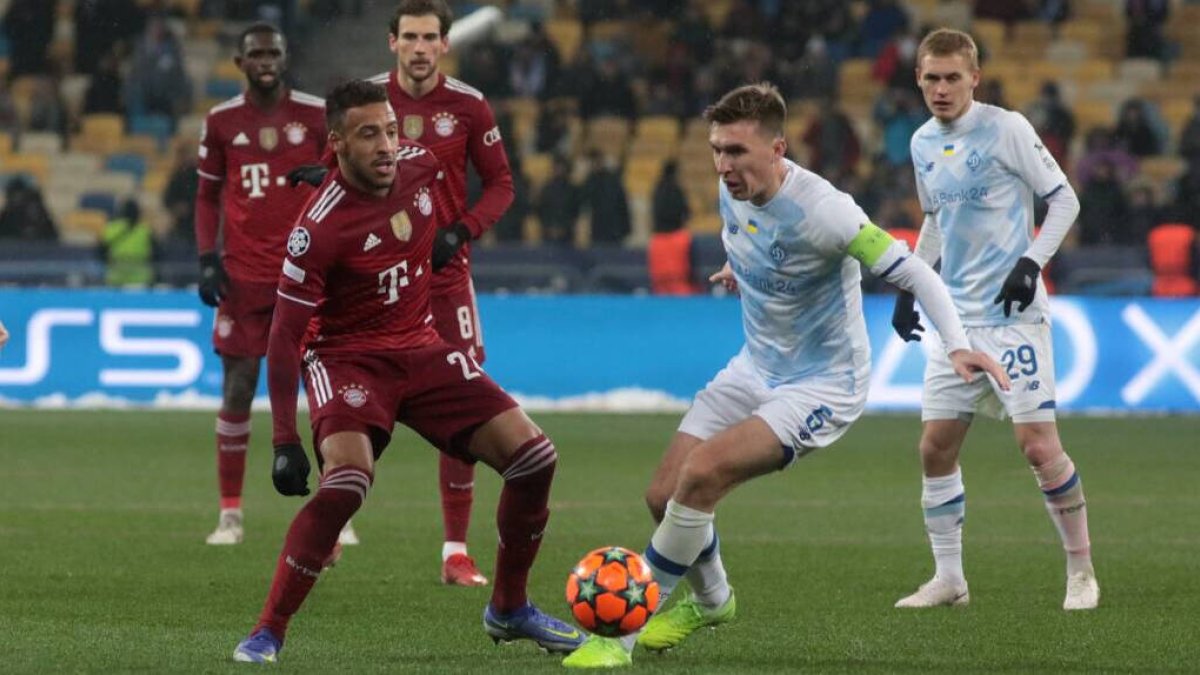 Tolisso, durante un partido de esta temporada
