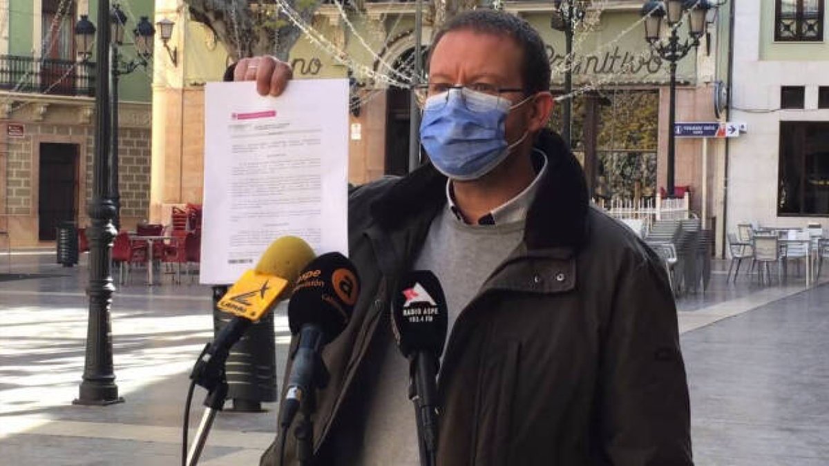 Sergio Puerto, portavoz del Partido Popular de Aspe
