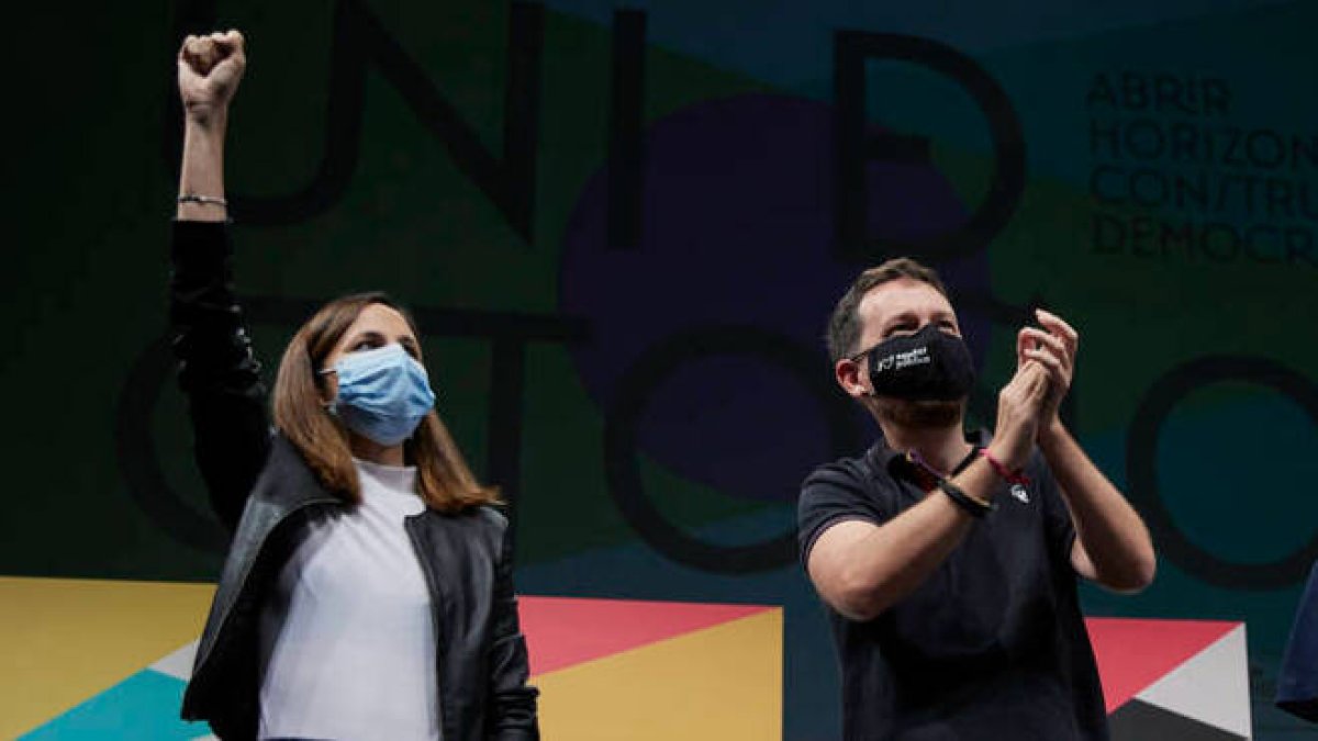Ione Belarra y Pablo Iglesias
