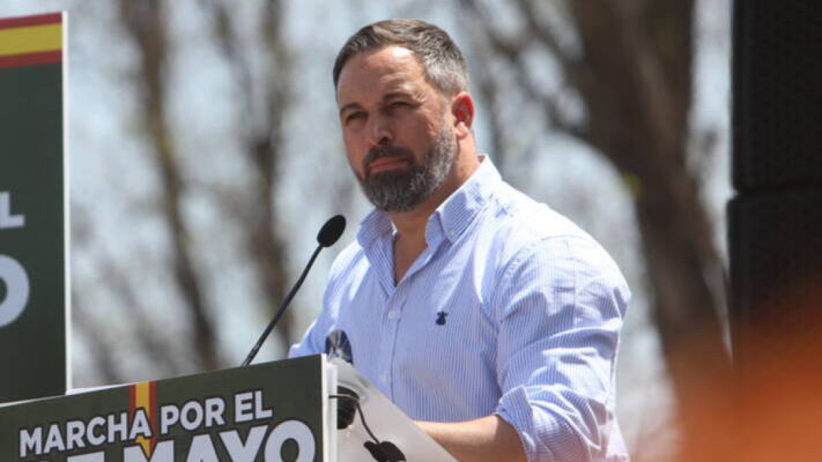 Santiago Abascal, líder de Vox