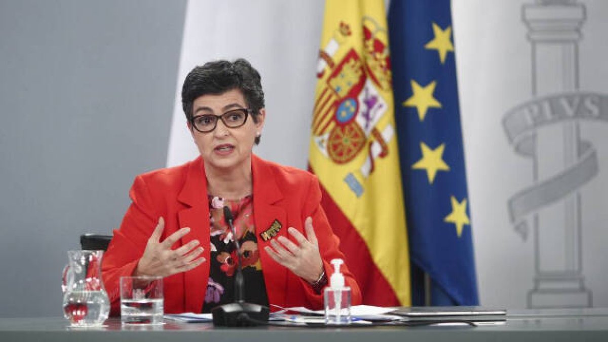 La ministra de Asuntos Exteriores Mª Aránzazu González Laya.