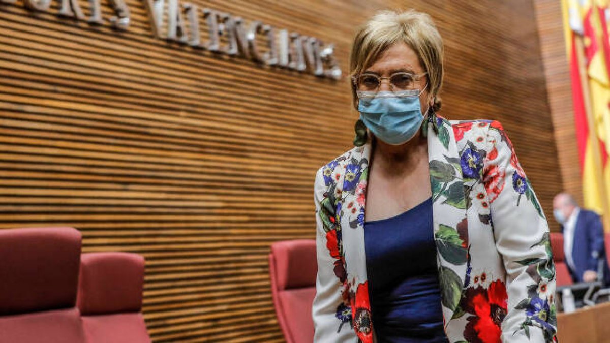 Ana Barceló, consellera de Sanidad