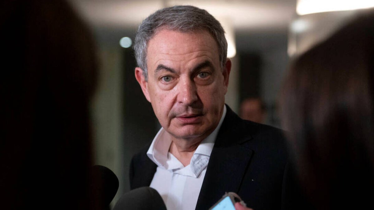 El expresidente del Gobierno, José Luis Rodríguez Zapatero