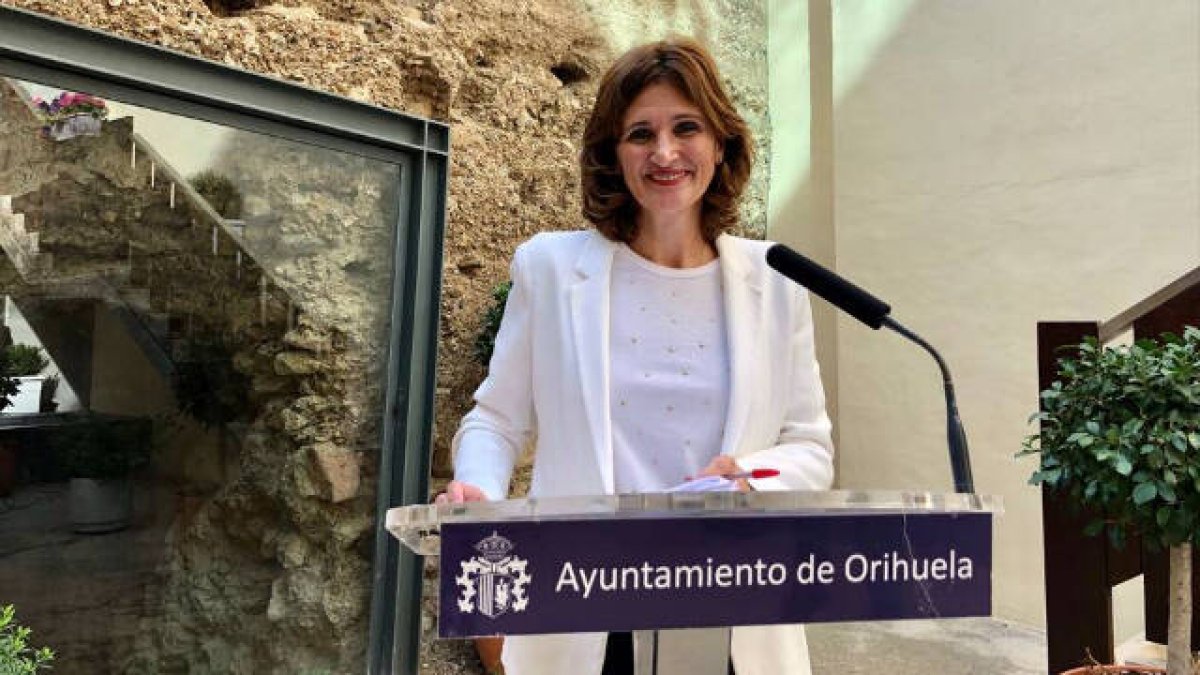 Mariola Rocamora, concejal de Turismo de Orihuela