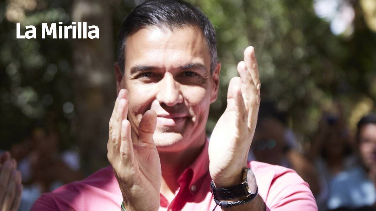 Pedro Sánchez, el sábado en Sevilla