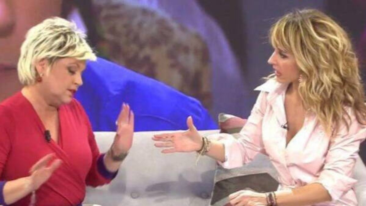 Terelu Campos con Emma García en