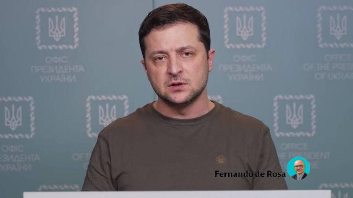 El presidente ucraniano, Volodimir Zelensky