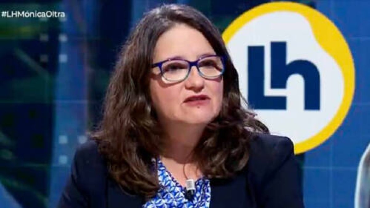 Mónica Oltra en La Hora de la 1 de TVE