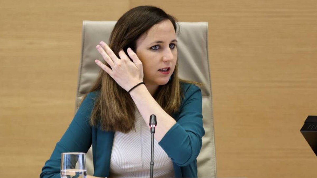 Ione Belarra, secretaria general de Podemos