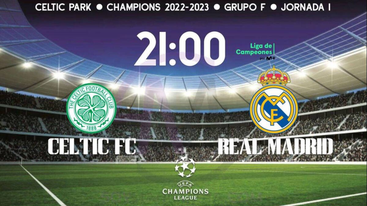 Celtic de Glasgow - Real Madrid: Va el Madrid