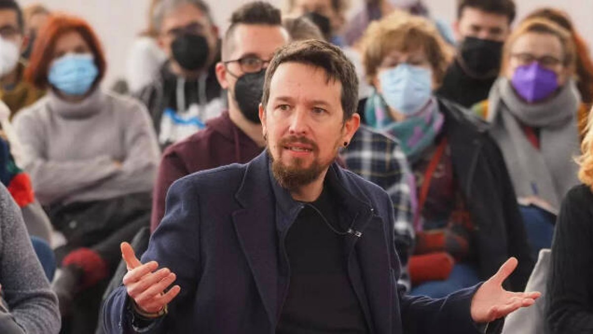 Pablo Iglesias en la pasada campaña de Castilla y León