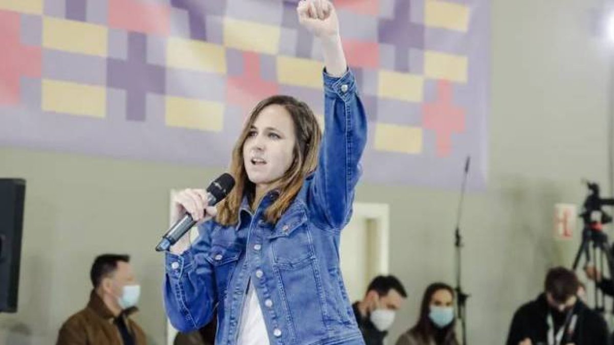 Ione Belarra, este domingo.
