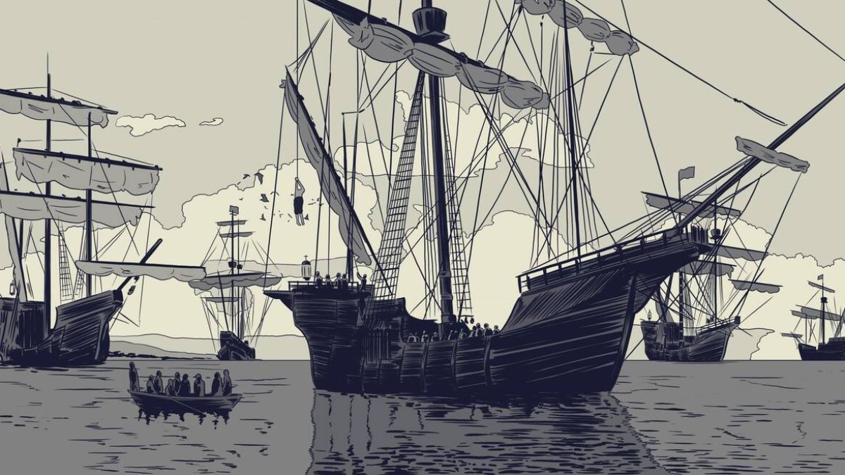 Una animación del documental 'Magallanes: la primera vuelta al mundo'.