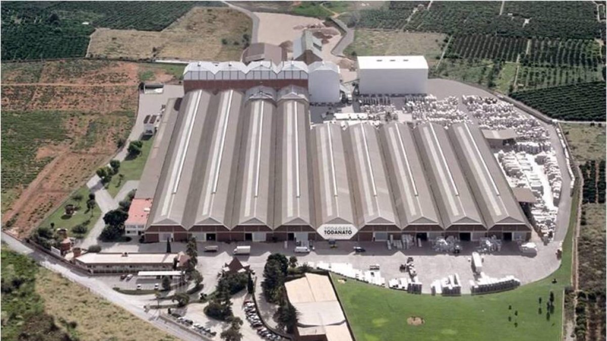 La empresa cerámica Todagres, perteneciente al holding Grupo Fuertes - GRUPO FUERTES