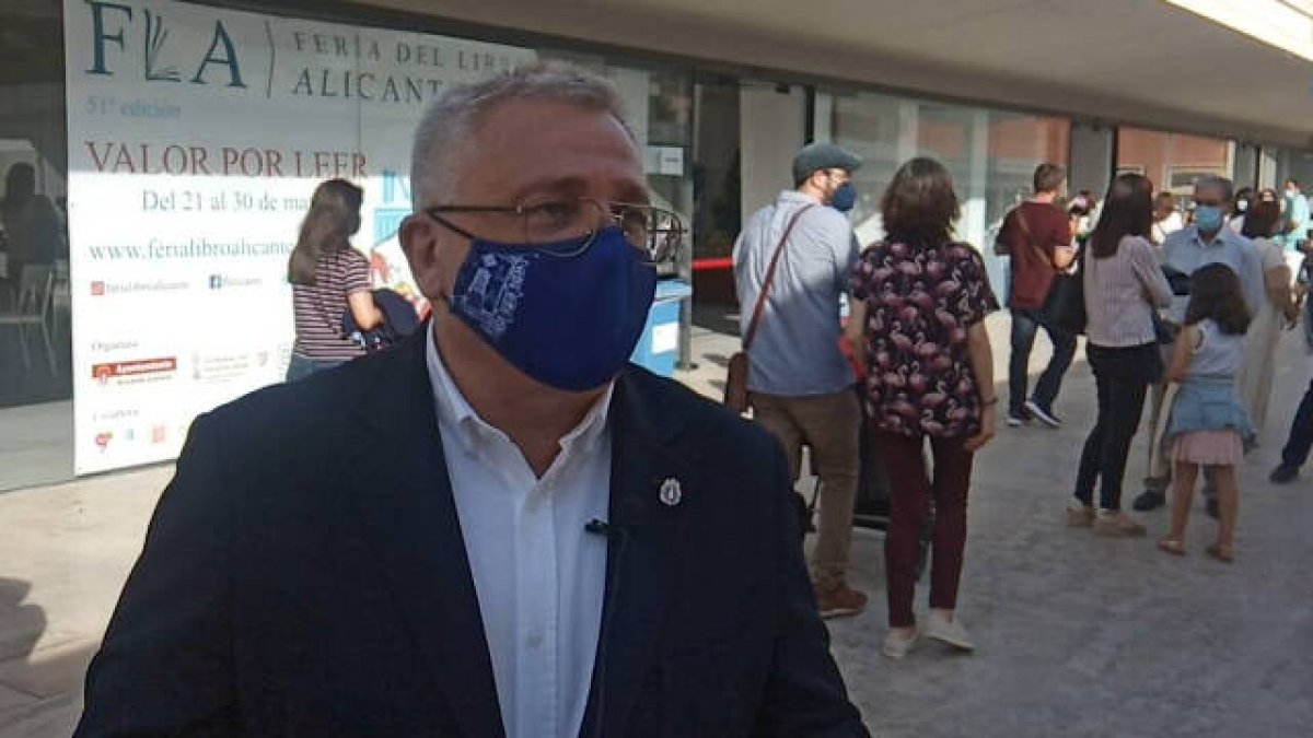 Antono Manresa, concejal de Cultura de Alicante