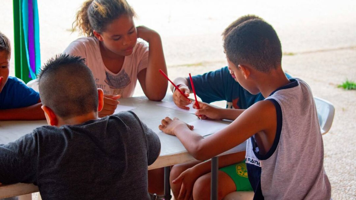 Imagen del Campamento Urbano dentro del programa 'Espais Concilia' - AJUNTAMENT DE ALFAFAR
