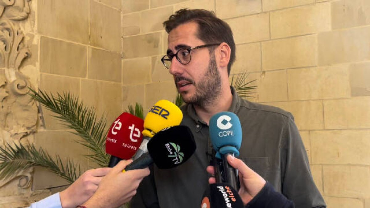 Sergio Rodriguez, secretario general del PP de Elche