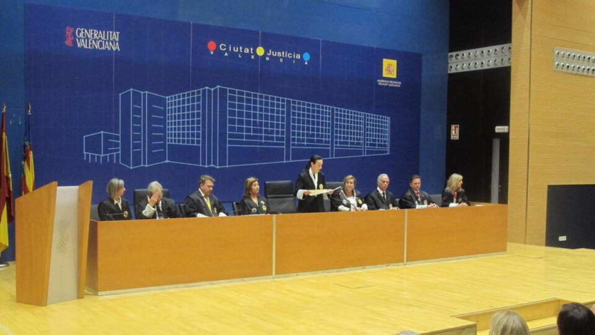 Apertura Año Judicial Comunidad Valenciana.