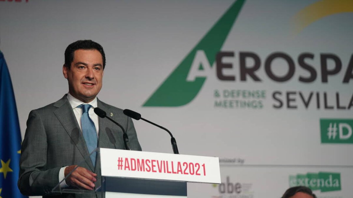 Juanma Moreno, presidente de la Junta de Andalucía
