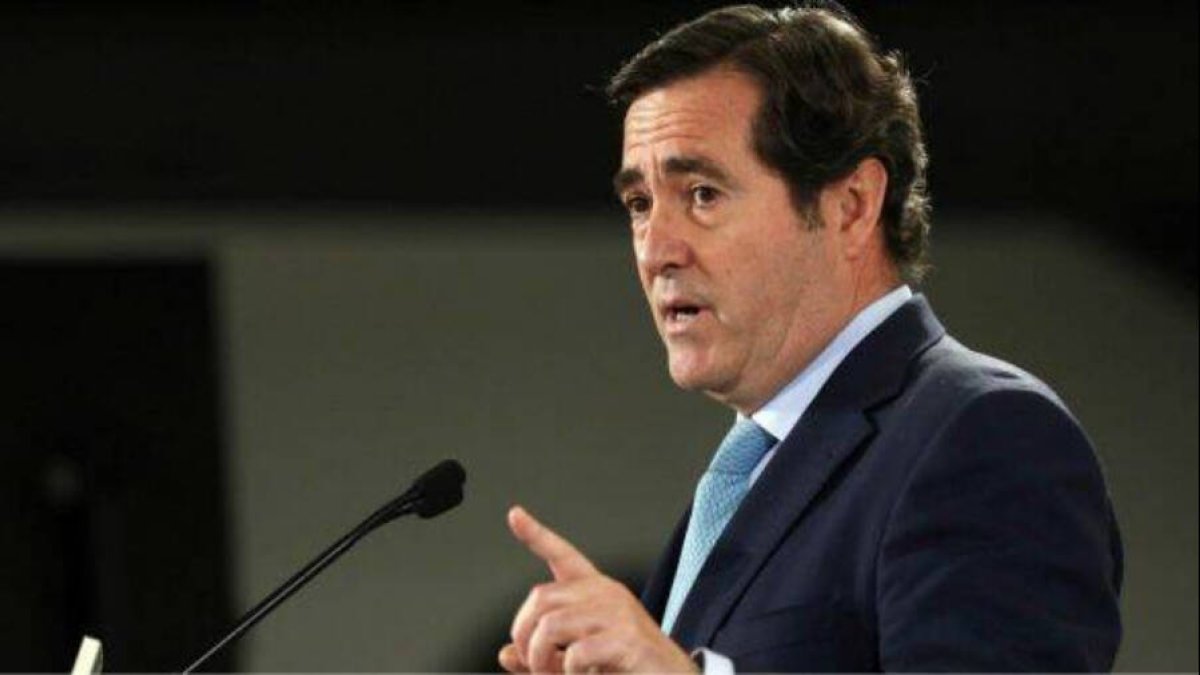Antonio Garamendi, presidente de la CEOE