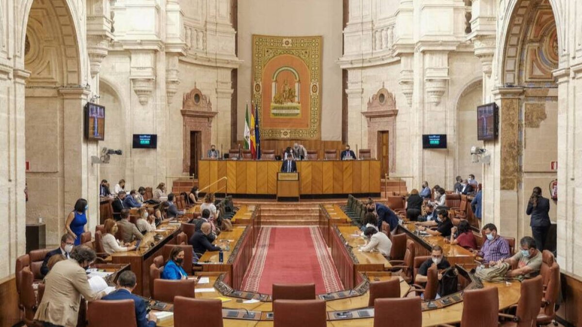 Sesión de hoy en el Parlamento Andaluz