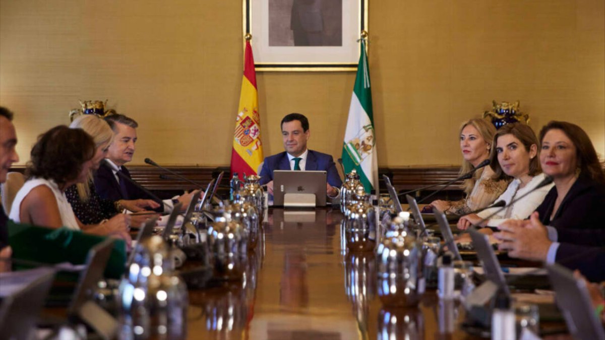Reunión del Consejo de Gobierno de la Junta de Andalucía.