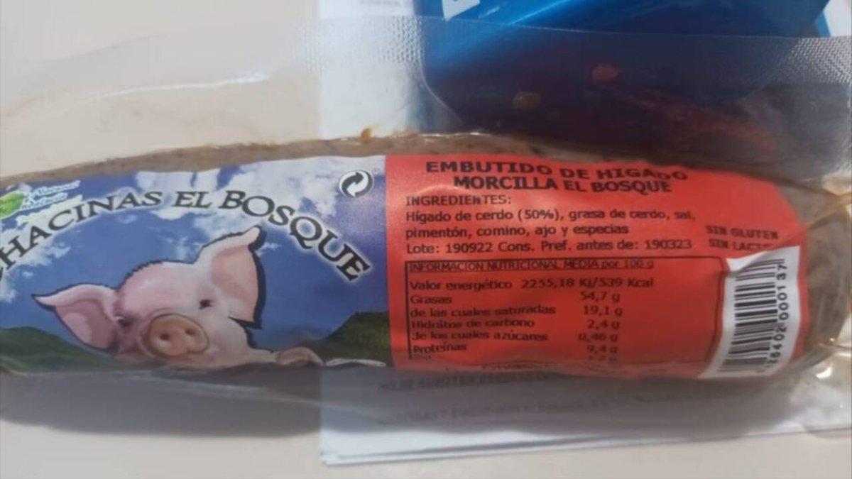 Producto retirado del lote en el que se ha detectado listeria.