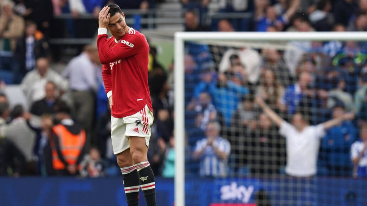 Cristiano Ronaldo, durante un partido con el Manchester United