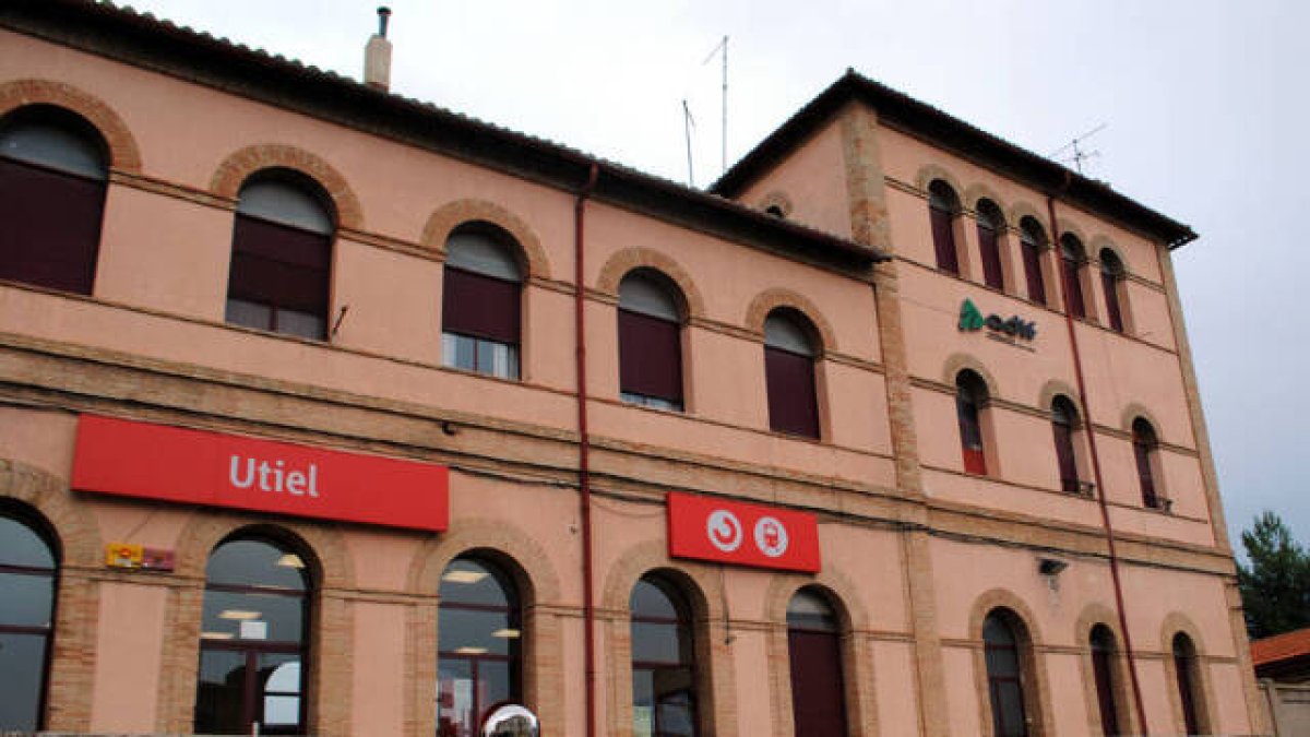Estación de tren de Utiel.