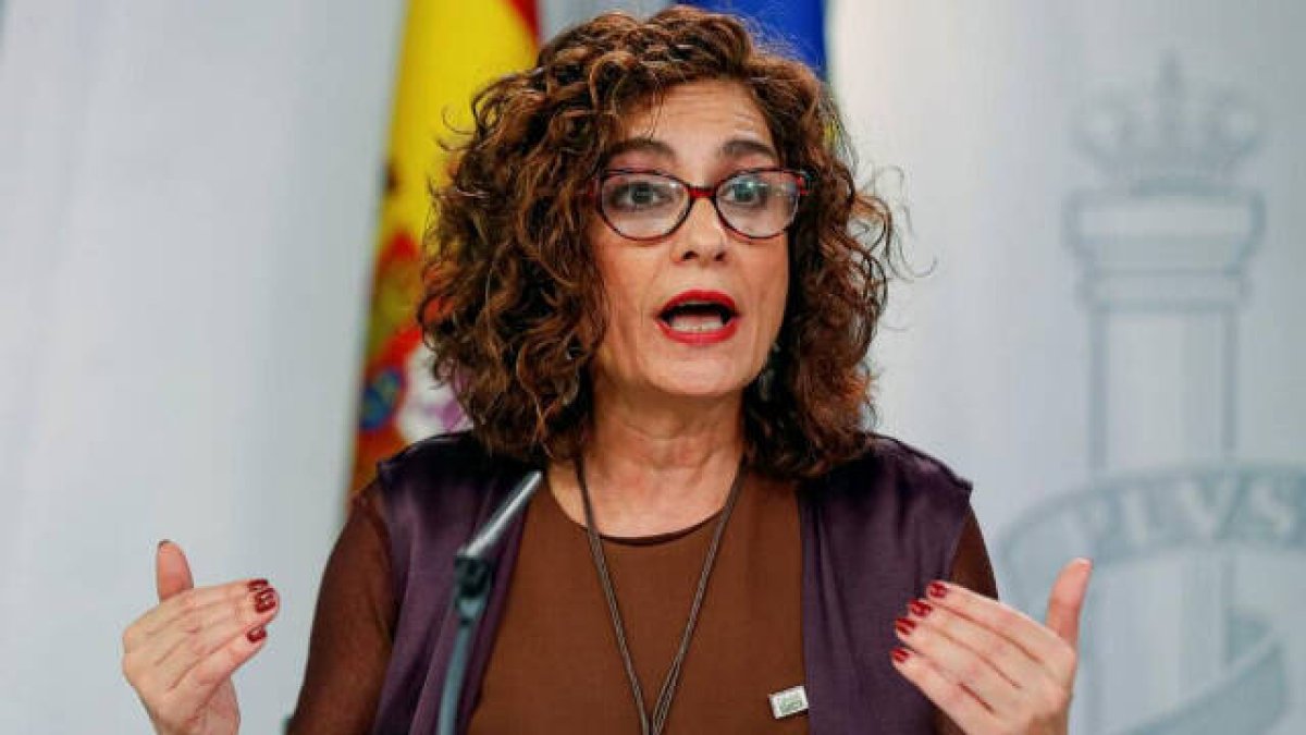 La ministra de Hacienda, María Jesús Montero