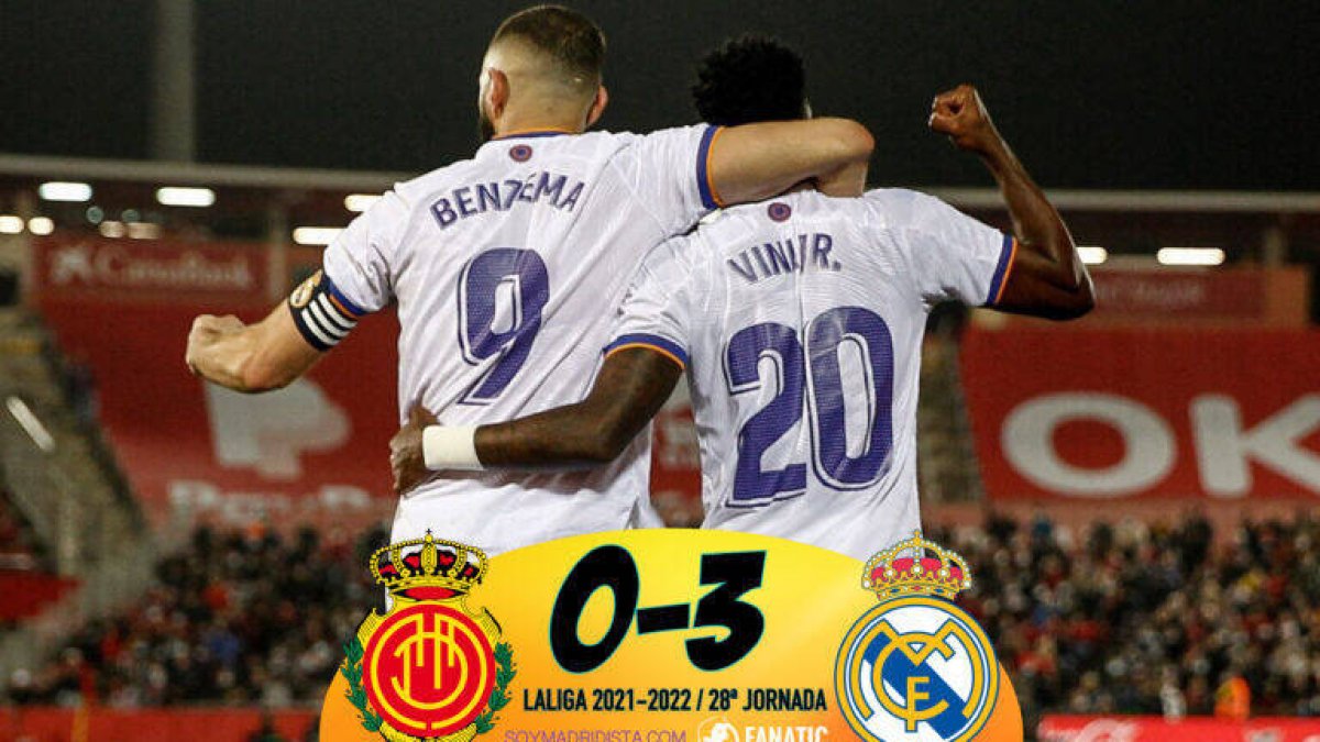 Mallorca 0 - Real Madrid 3: Tres goles, tres lesiones