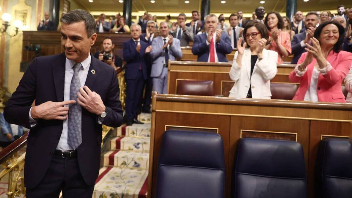 Pedro Sánchez en el Congreso