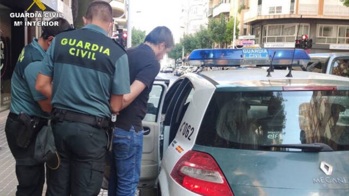Momento de la detención del Pequeño Nicolás de Crevillent