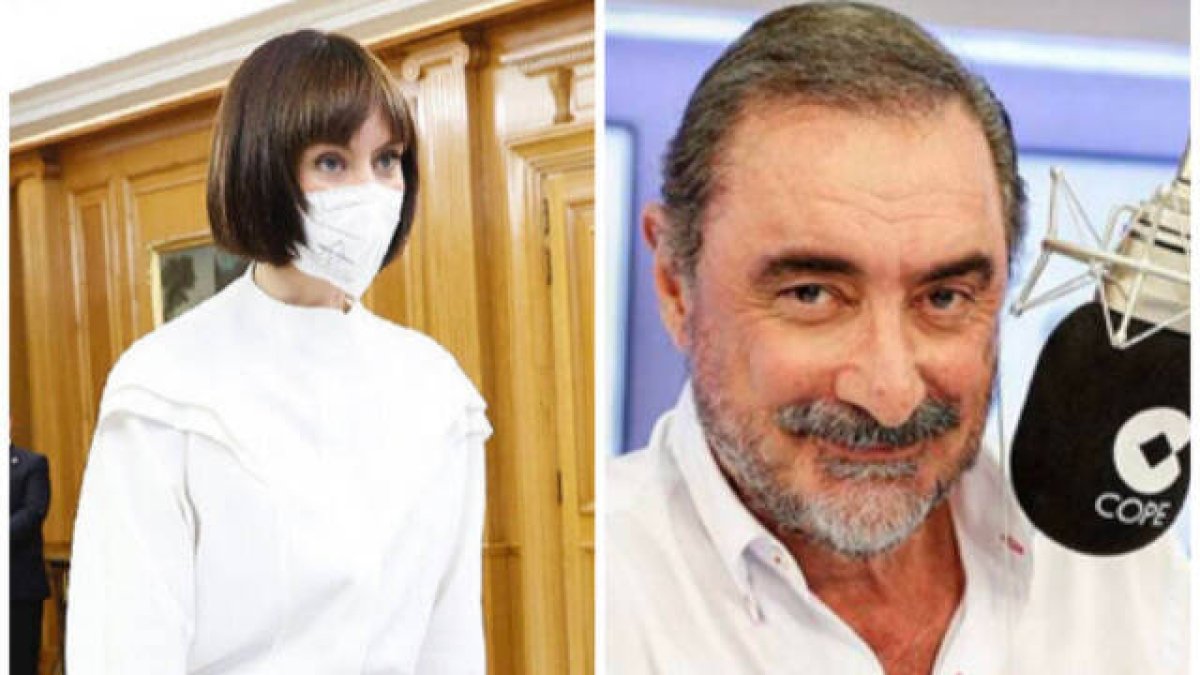 Diana Morant y Carlos Herrera