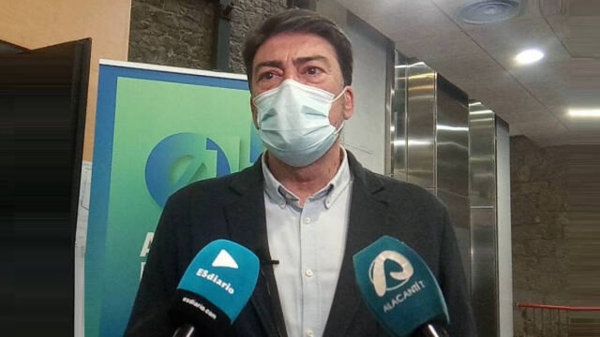Luis Barcala, alcalde de Alicante