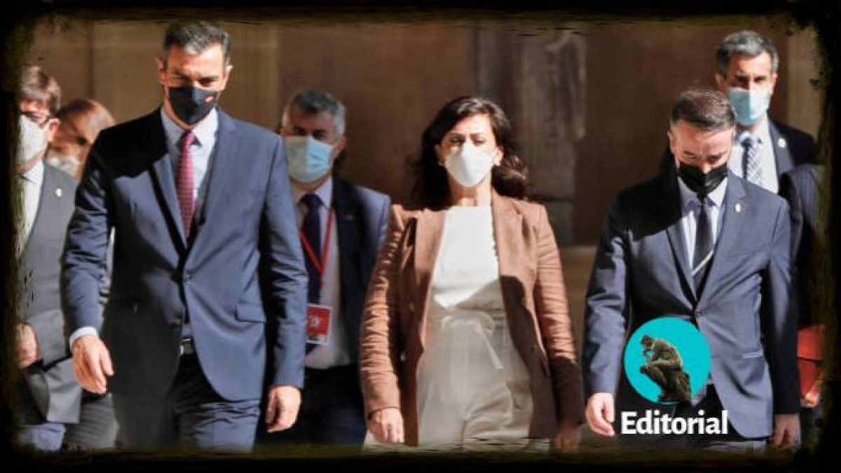 Pedro Sánchez e Iván Redondo