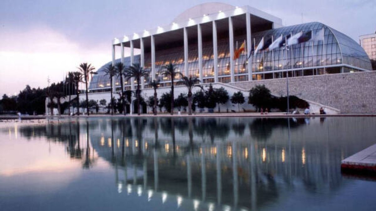 Imagen del Palau de la Música de Valencia.
