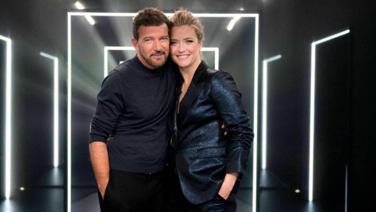 Antonio Banderas y María Casado