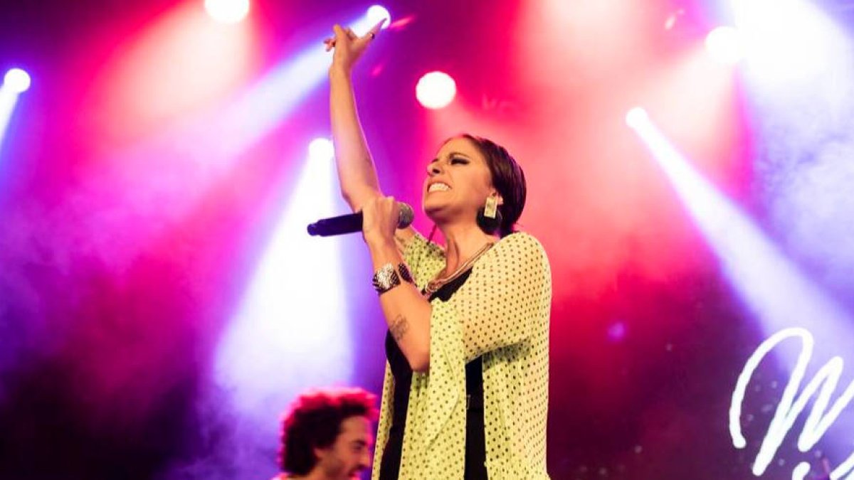 La cantante y compositora María Peláe.