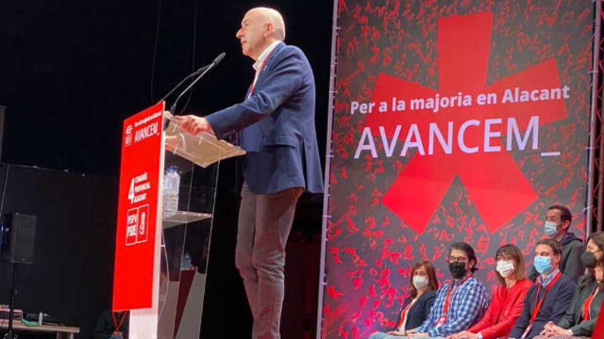 Alejandro Soler, secretario general de los socialistas en la provincia de Alicante.