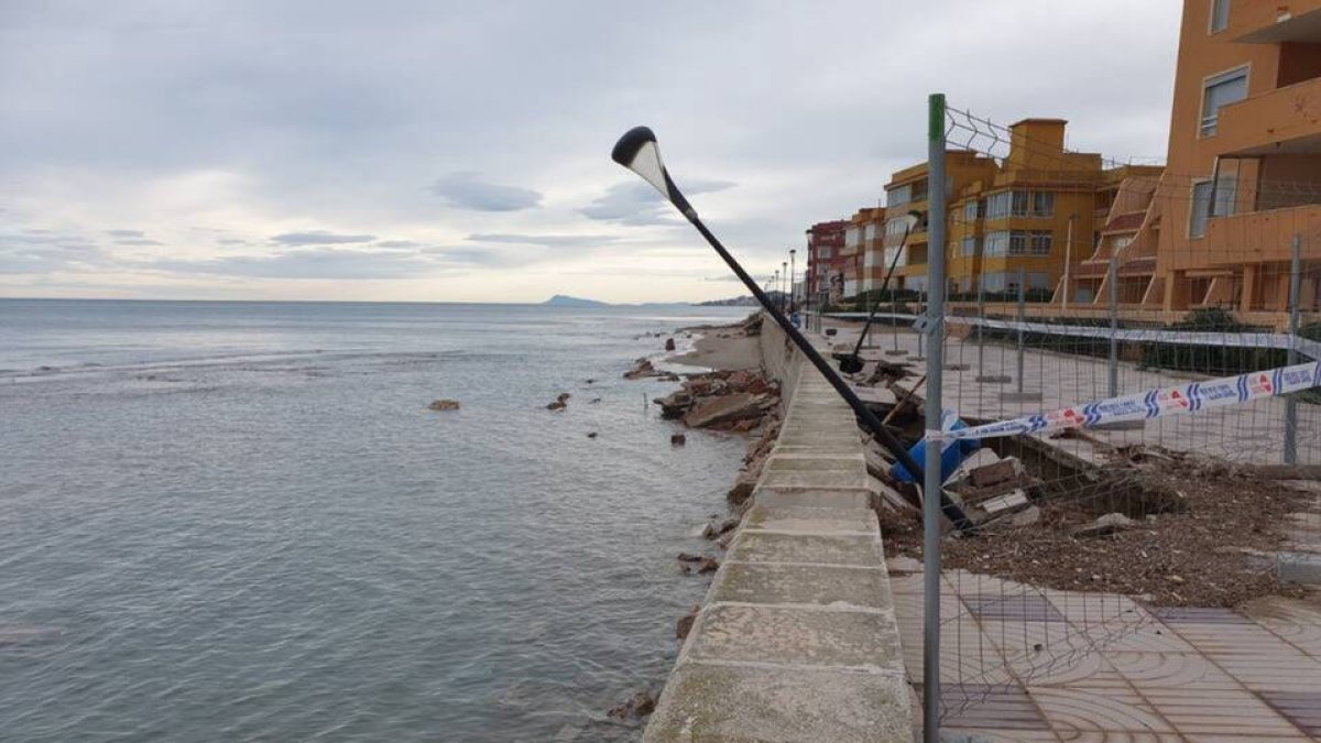Imagen de archivo I Efectos del temporal 'Gloria'.