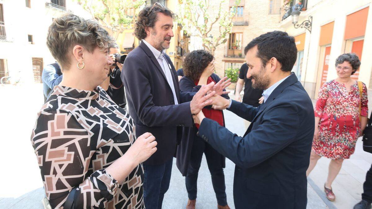 Raquel Tamarit, nueva consellera de Educación, junto a Vicent Marzà, su antecesor y ex-conseller de educación - IMAGEN DE ARCHIVO.