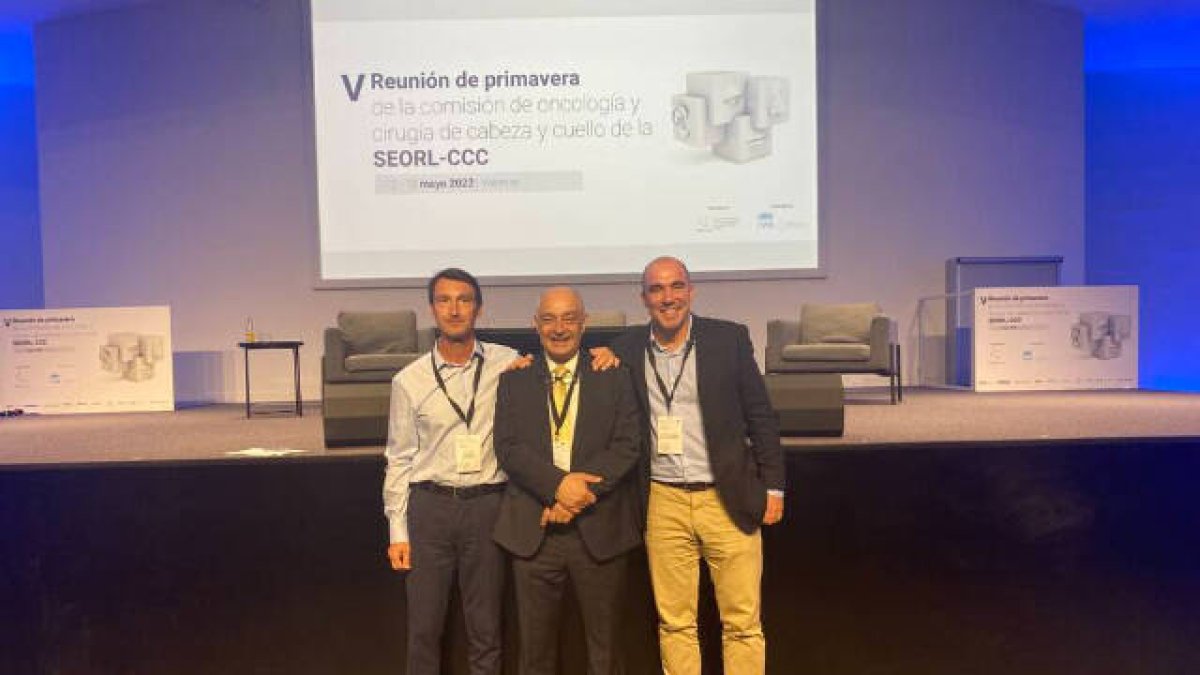 Dr. Eduardo Ferrandis, Dr. Manuel Bernal y Dr. Jon Alexander Sistiaga.