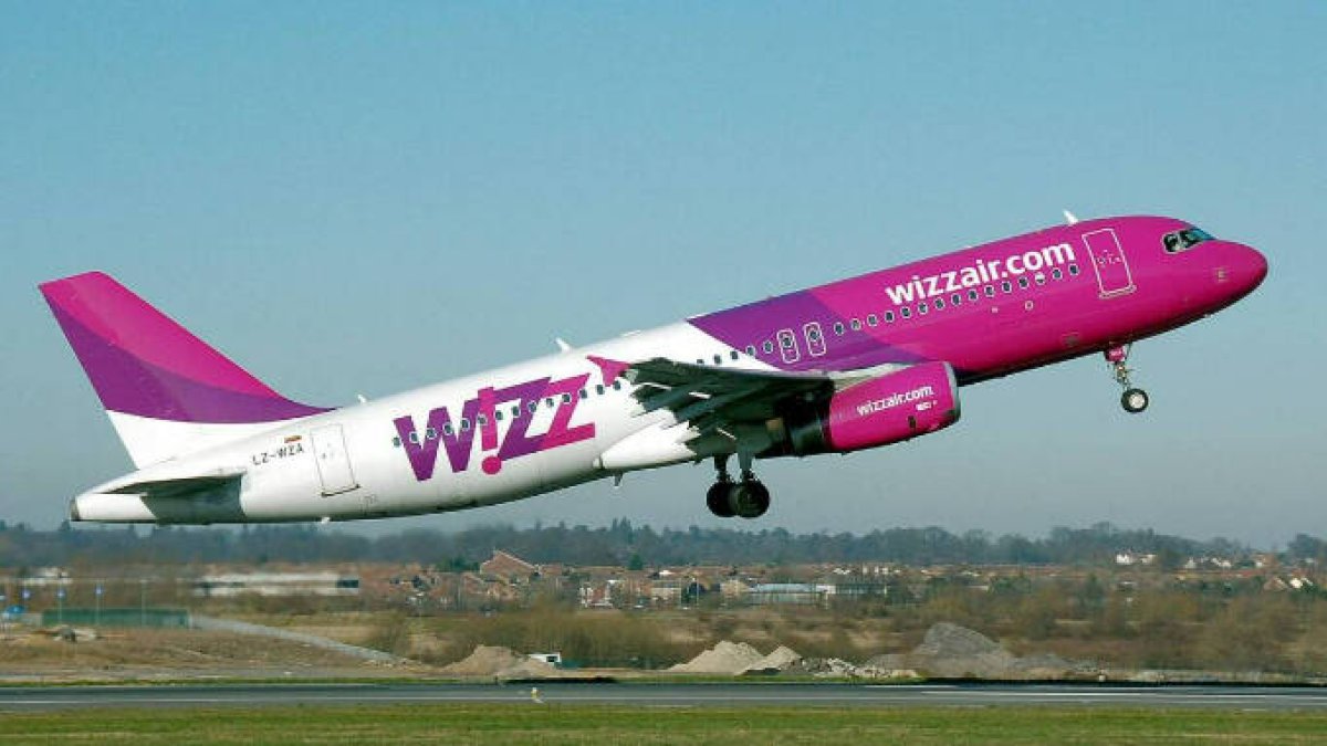 Airbus de la aerolínea Wizz Air