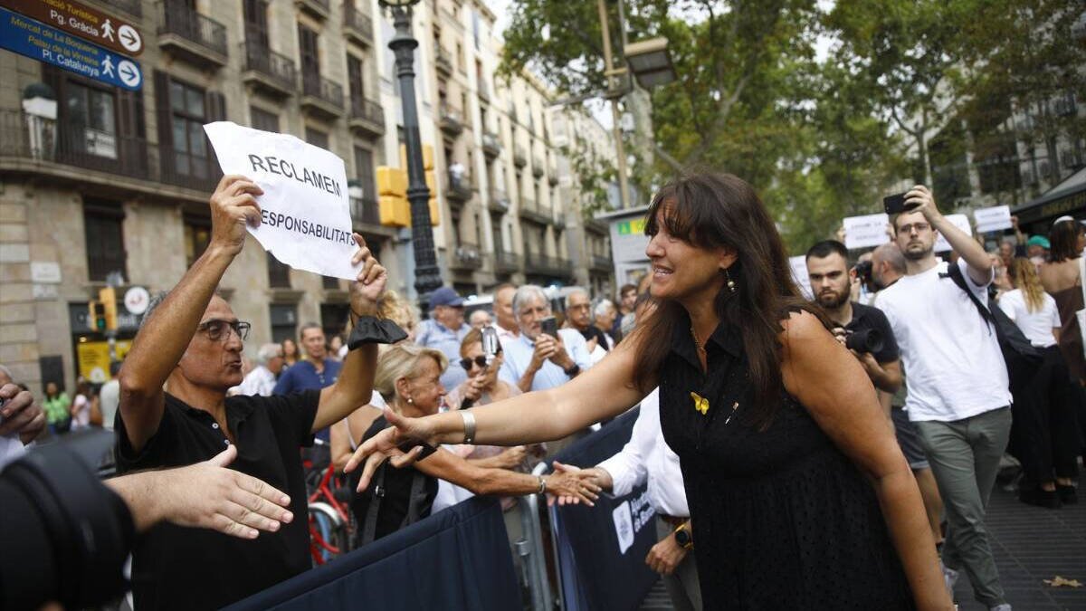 Laura Borrás, delegada de Puigdemont